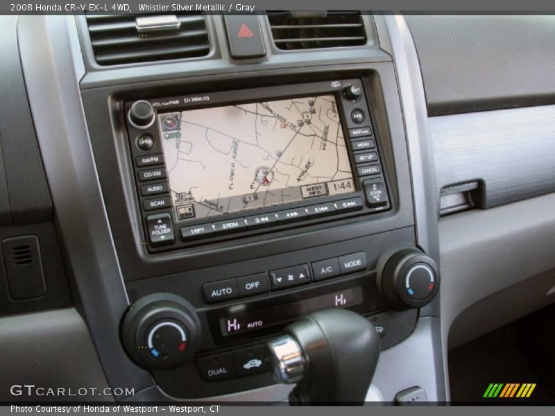 Whistler Silver Metallic / Gray 2008 Honda CR-V EX-L 4WD