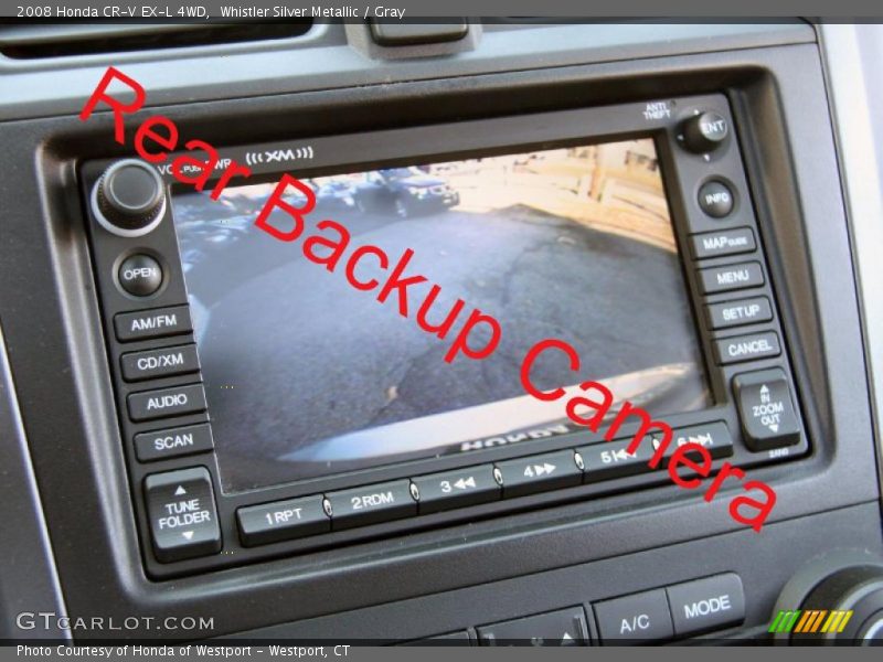 Whistler Silver Metallic / Gray 2008 Honda CR-V EX-L 4WD