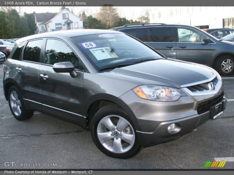 Carbon Bronze Pearl / Ebony 2008 Acura RDX
