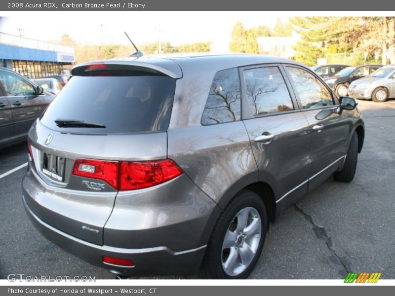 Carbon Bronze Pearl / Ebony 2008 Acura RDX
