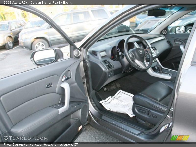 Carbon Bronze Pearl / Ebony 2008 Acura RDX