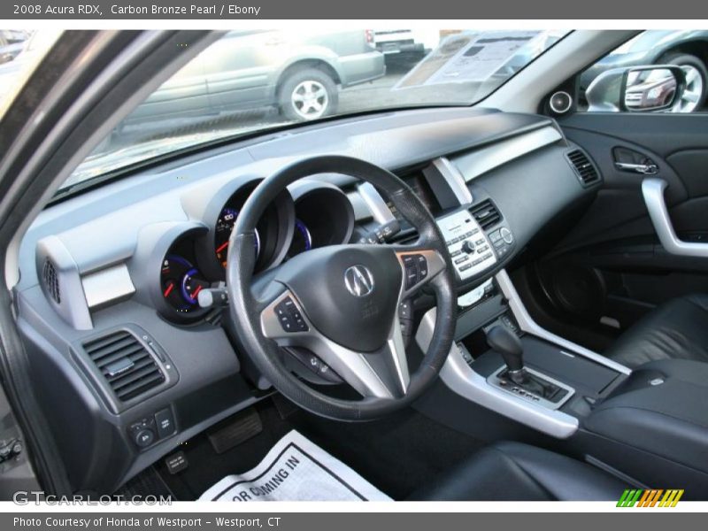 Carbon Bronze Pearl / Ebony 2008 Acura RDX