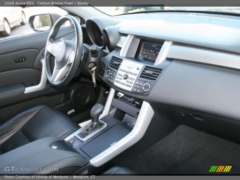 Carbon Bronze Pearl / Ebony 2008 Acura RDX
