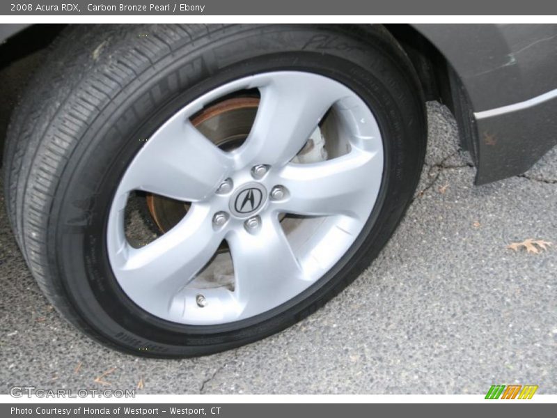 Carbon Bronze Pearl / Ebony 2008 Acura RDX