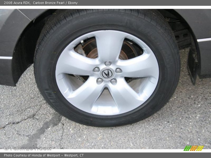 Carbon Bronze Pearl / Ebony 2008 Acura RDX