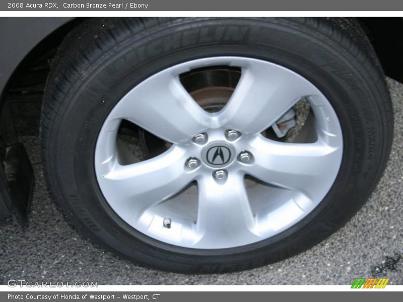 Carbon Bronze Pearl / Ebony 2008 Acura RDX