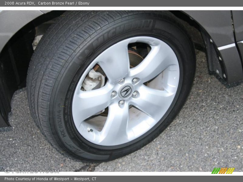 Carbon Bronze Pearl / Ebony 2008 Acura RDX