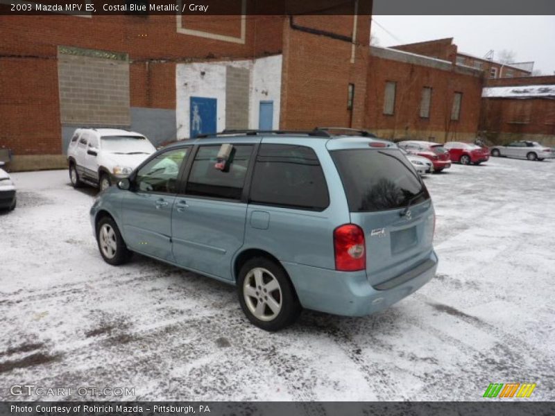 Costal Blue Metallic / Gray 2003 Mazda MPV ES