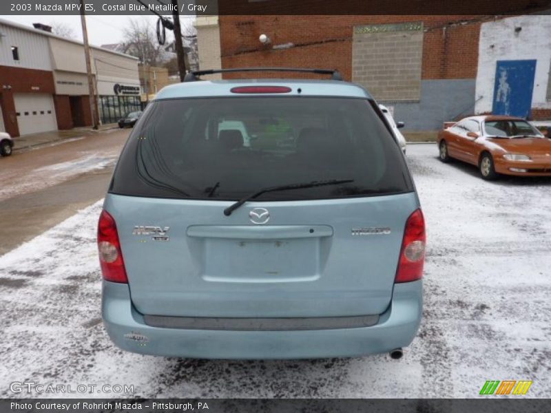 Costal Blue Metallic / Gray 2003 Mazda MPV ES