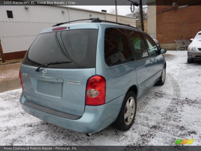 Costal Blue Metallic / Gray 2003 Mazda MPV ES