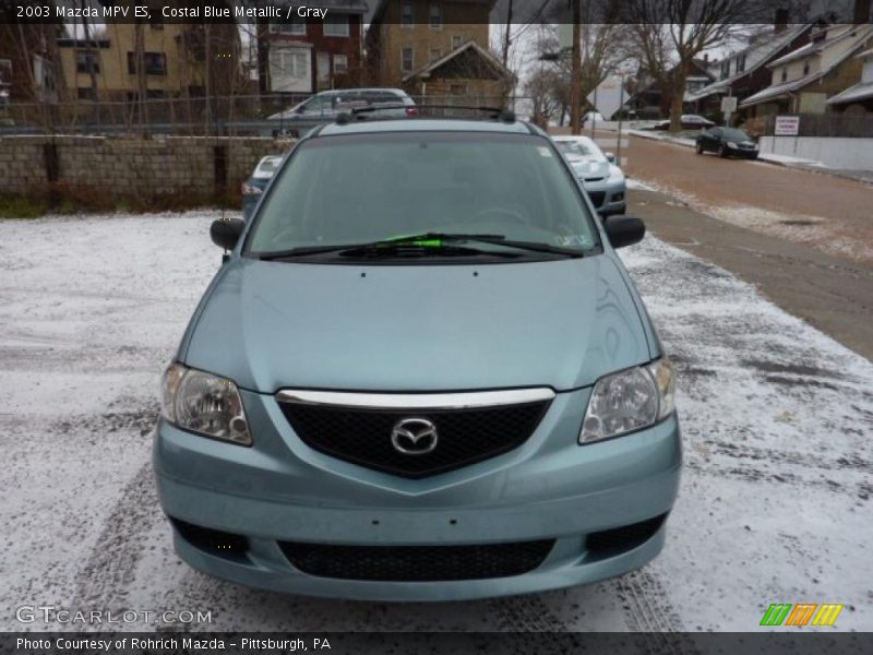 Costal Blue Metallic / Gray 2003 Mazda MPV ES
