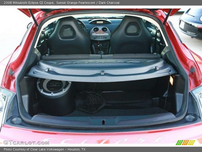 Sunset Orange Pearlescent / Dark Charcoal 2008 Mitsubishi Eclipse GS Coupe
