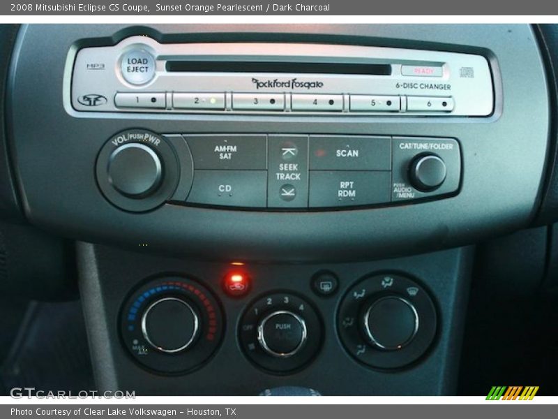 Sunset Orange Pearlescent / Dark Charcoal 2008 Mitsubishi Eclipse GS Coupe