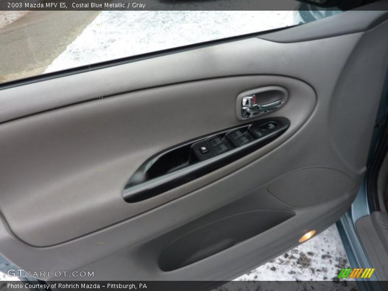 Costal Blue Metallic / Gray 2003 Mazda MPV ES