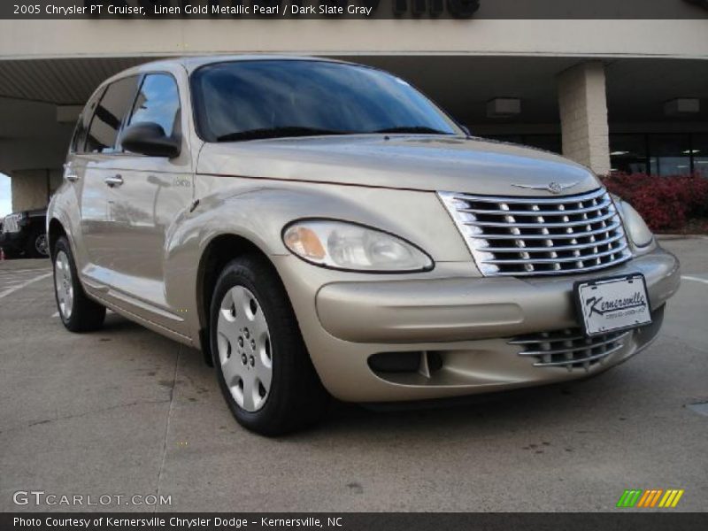 Linen Gold Metallic Pearl / Dark Slate Gray 2005 Chrysler PT Cruiser