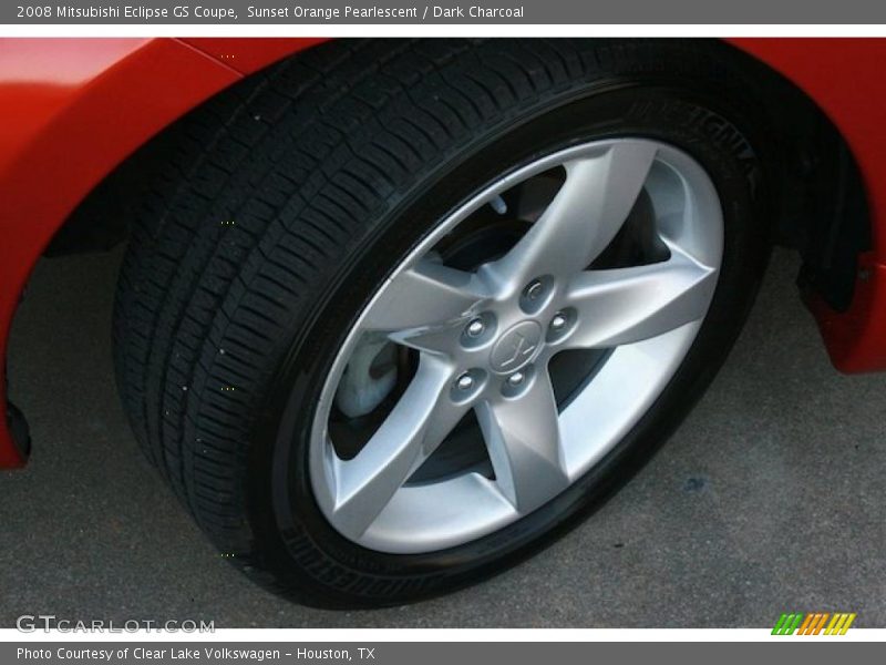 Sunset Orange Pearlescent / Dark Charcoal 2008 Mitsubishi Eclipse GS Coupe