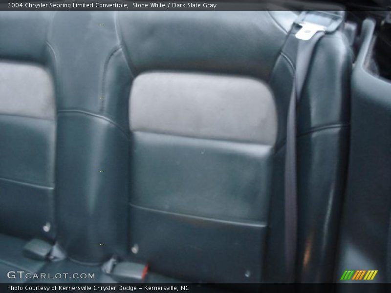 Stone White / Dark Slate Gray 2004 Chrysler Sebring Limited Convertible