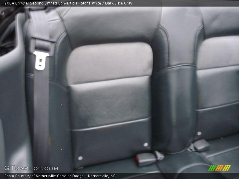 Stone White / Dark Slate Gray 2004 Chrysler Sebring Limited Convertible