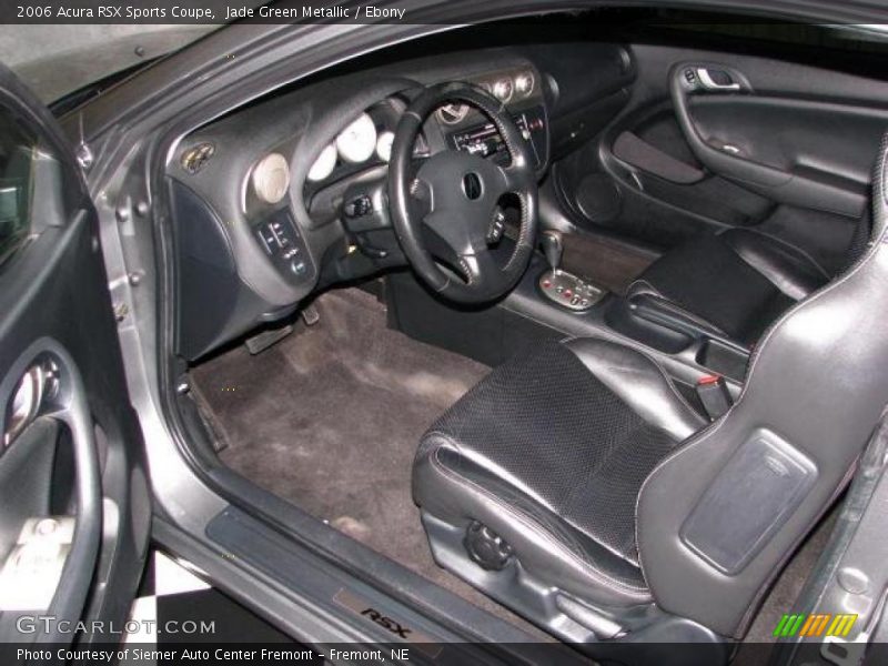 Jade Green Metallic / Ebony 2006 Acura RSX Sports Coupe
