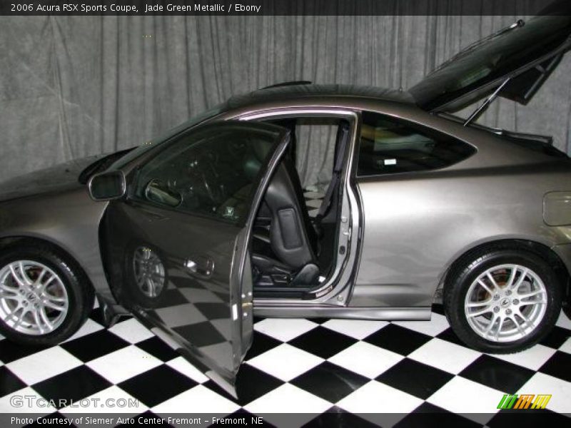 Jade Green Metallic / Ebony 2006 Acura RSX Sports Coupe