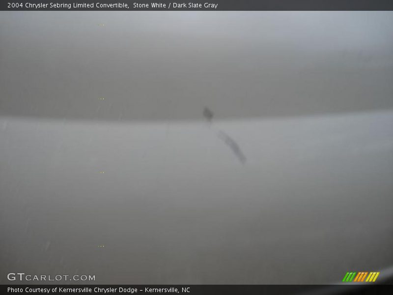 Stone White / Dark Slate Gray 2004 Chrysler Sebring Limited Convertible