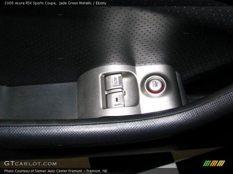 Jade Green Metallic / Ebony 2006 Acura RSX Sports Coupe