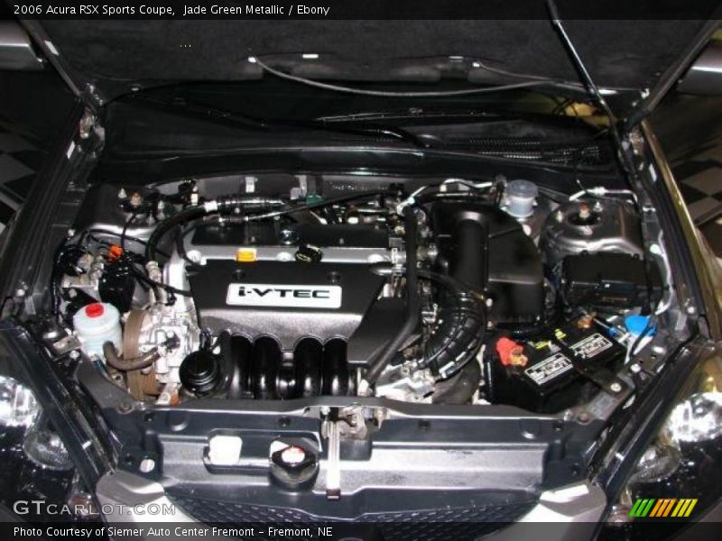Jade Green Metallic / Ebony 2006 Acura RSX Sports Coupe