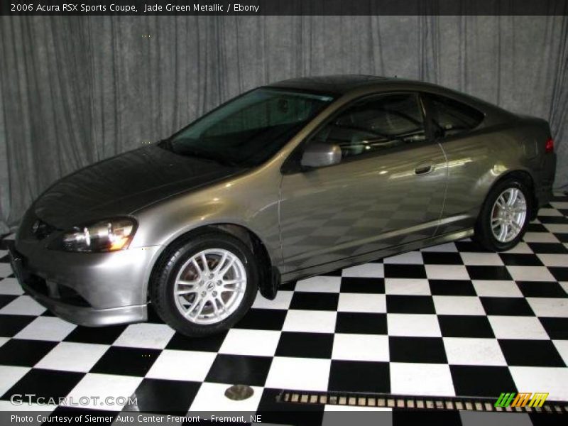 Jade Green Metallic / Ebony 2006 Acura RSX Sports Coupe