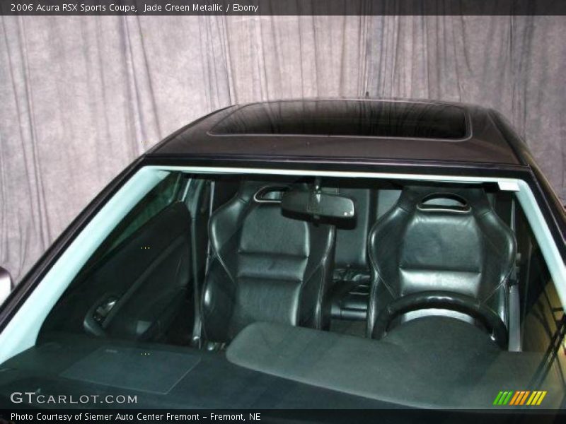 Jade Green Metallic / Ebony 2006 Acura RSX Sports Coupe