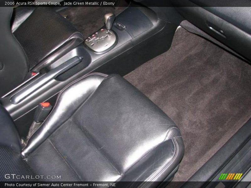 Jade Green Metallic / Ebony 2006 Acura RSX Sports Coupe
