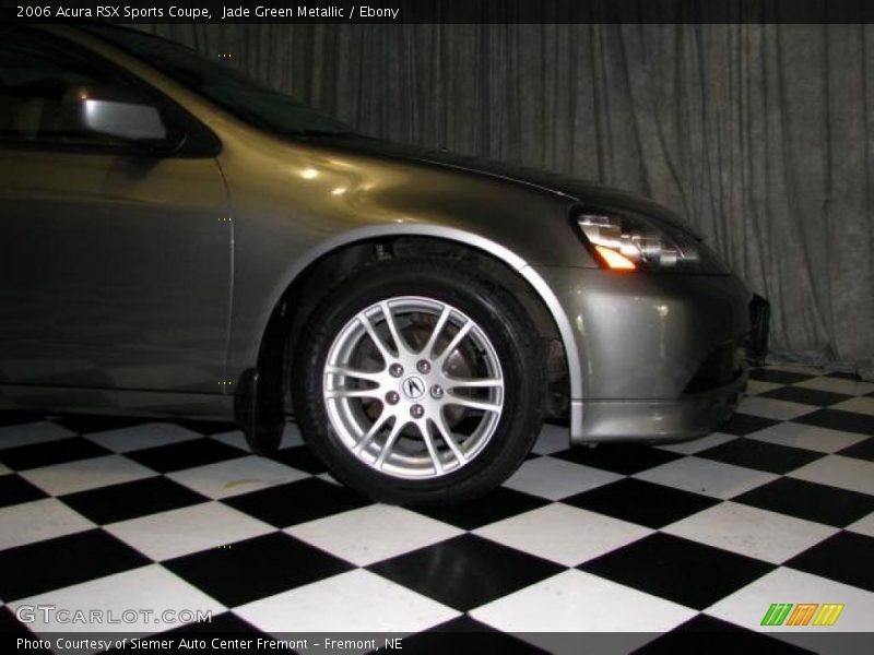 Jade Green Metallic / Ebony 2006 Acura RSX Sports Coupe