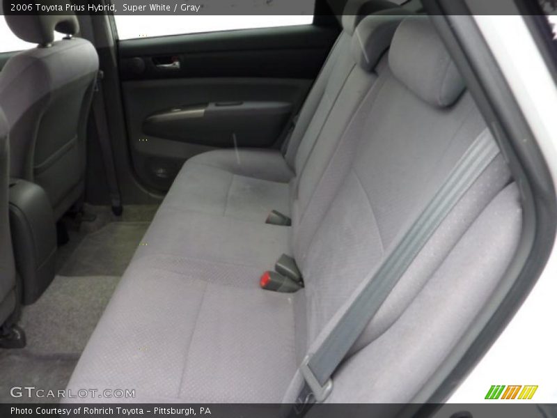 Super White / Gray 2006 Toyota Prius Hybrid
