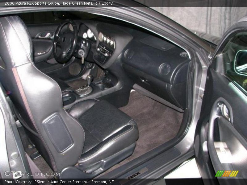 Jade Green Metallic / Ebony 2006 Acura RSX Sports Coupe