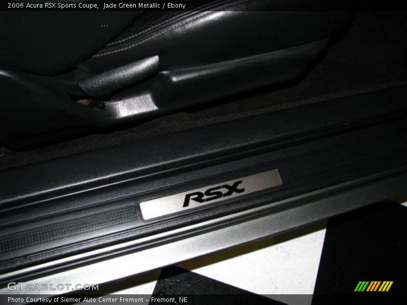Jade Green Metallic / Ebony 2006 Acura RSX Sports Coupe