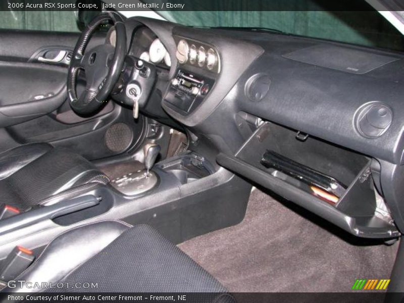 Jade Green Metallic / Ebony 2006 Acura RSX Sports Coupe