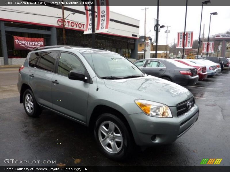 Everglade Metallic / Taupe 2008 Toyota RAV4 4WD