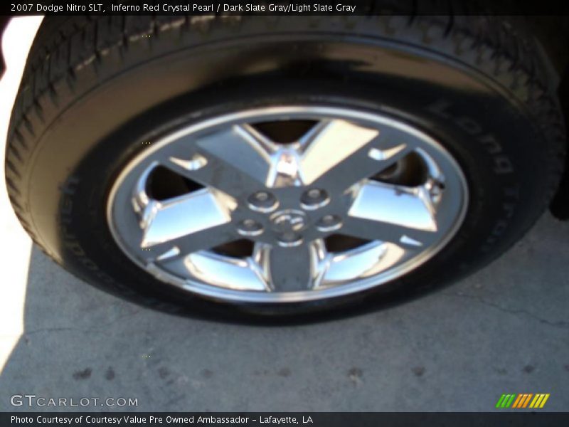 Inferno Red Crystal Pearl / Dark Slate Gray/Light Slate Gray 2007 Dodge Nitro SLT