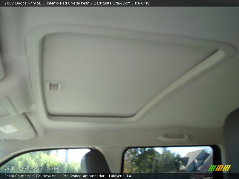 Inferno Red Crystal Pearl / Dark Slate Gray/Light Slate Gray 2007 Dodge Nitro SLT