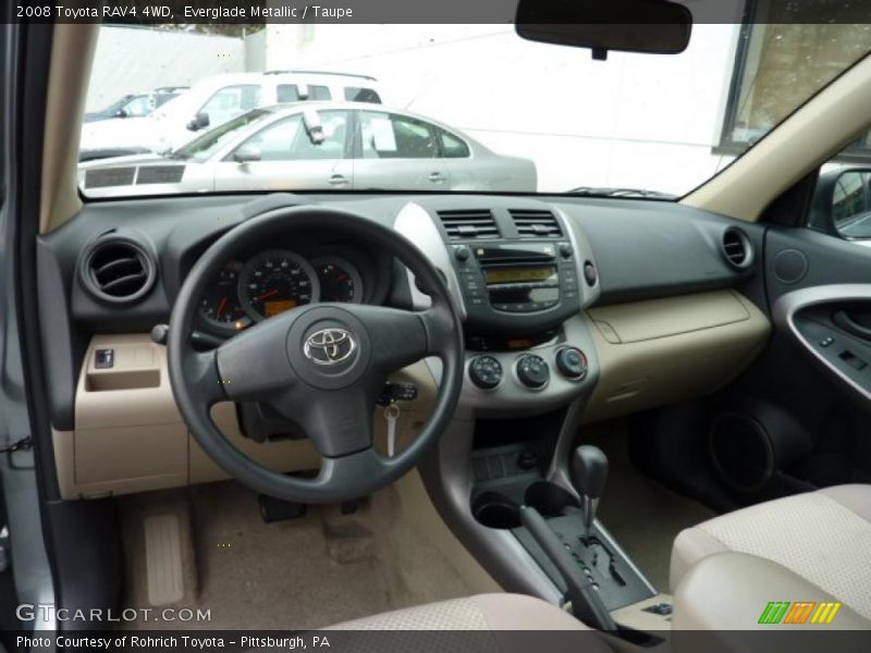 Everglade Metallic / Taupe 2008 Toyota RAV4 4WD