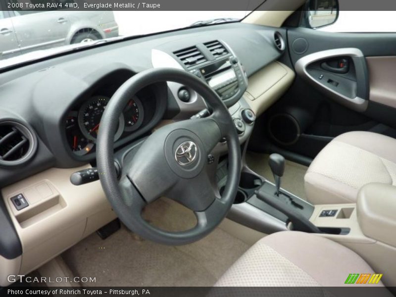 Everglade Metallic / Taupe 2008 Toyota RAV4 4WD