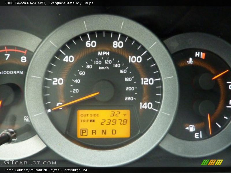 Everglade Metallic / Taupe 2008 Toyota RAV4 4WD