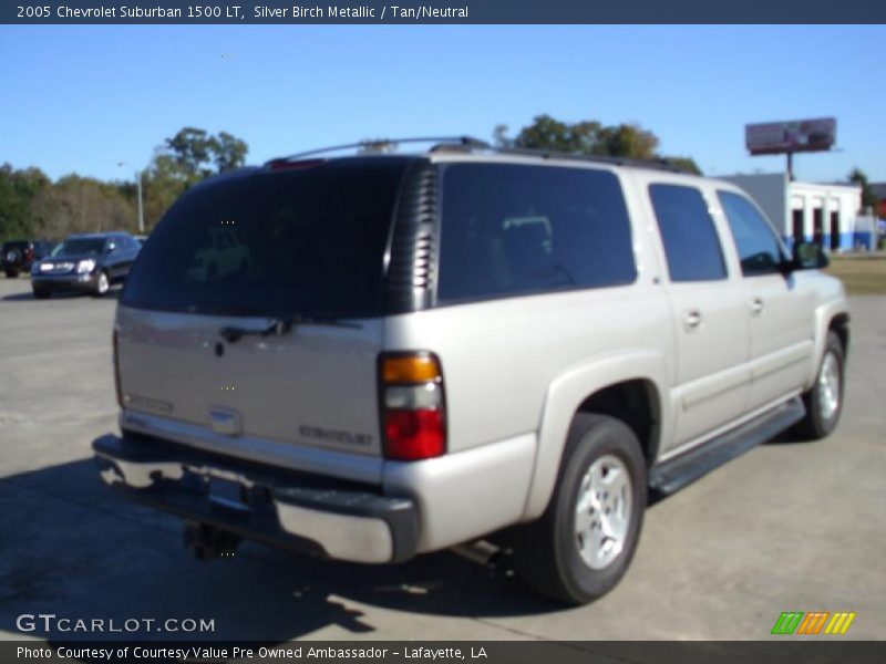 Silver Birch Metallic / Tan/Neutral 2005 Chevrolet Suburban 1500 LT