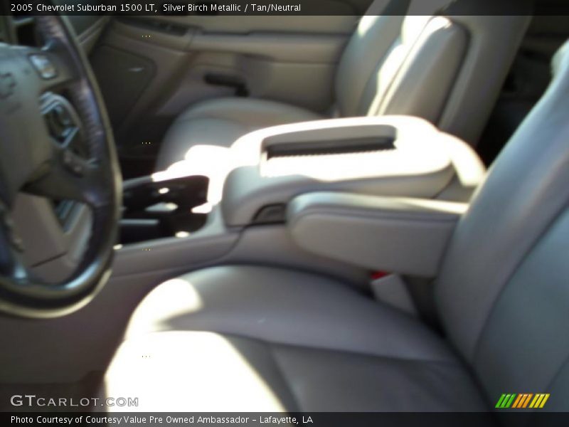 Silver Birch Metallic / Tan/Neutral 2005 Chevrolet Suburban 1500 LT