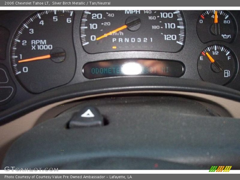 Silver Birch Metallic / Tan/Neutral 2006 Chevrolet Tahoe LT