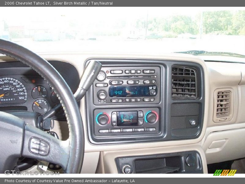 Silver Birch Metallic / Tan/Neutral 2006 Chevrolet Tahoe LT