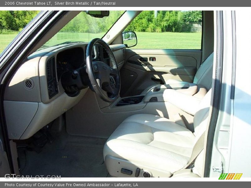 Silver Birch Metallic / Tan/Neutral 2006 Chevrolet Tahoe LT