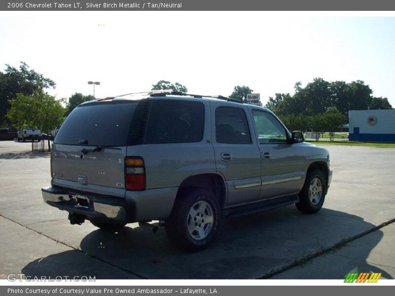Silver Birch Metallic / Tan/Neutral 2006 Chevrolet Tahoe LT