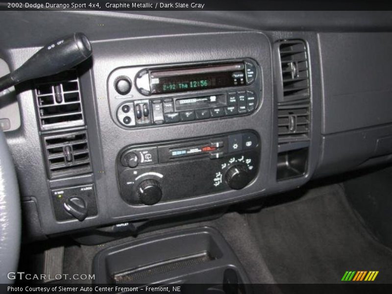 Graphite Metallic / Dark Slate Gray 2002 Dodge Durango Sport 4x4