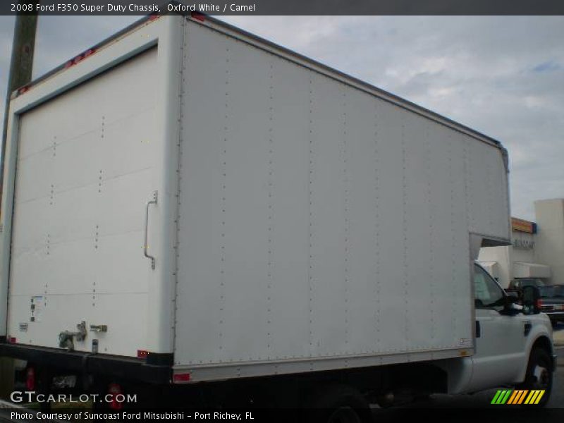 Oxford White / Camel 2008 Ford F350 Super Duty Chassis