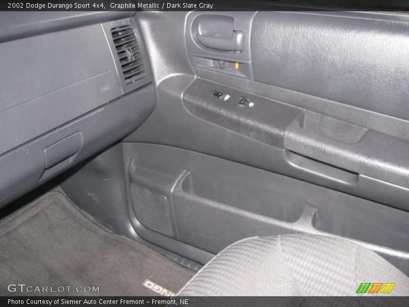 Graphite Metallic / Dark Slate Gray 2002 Dodge Durango Sport 4x4